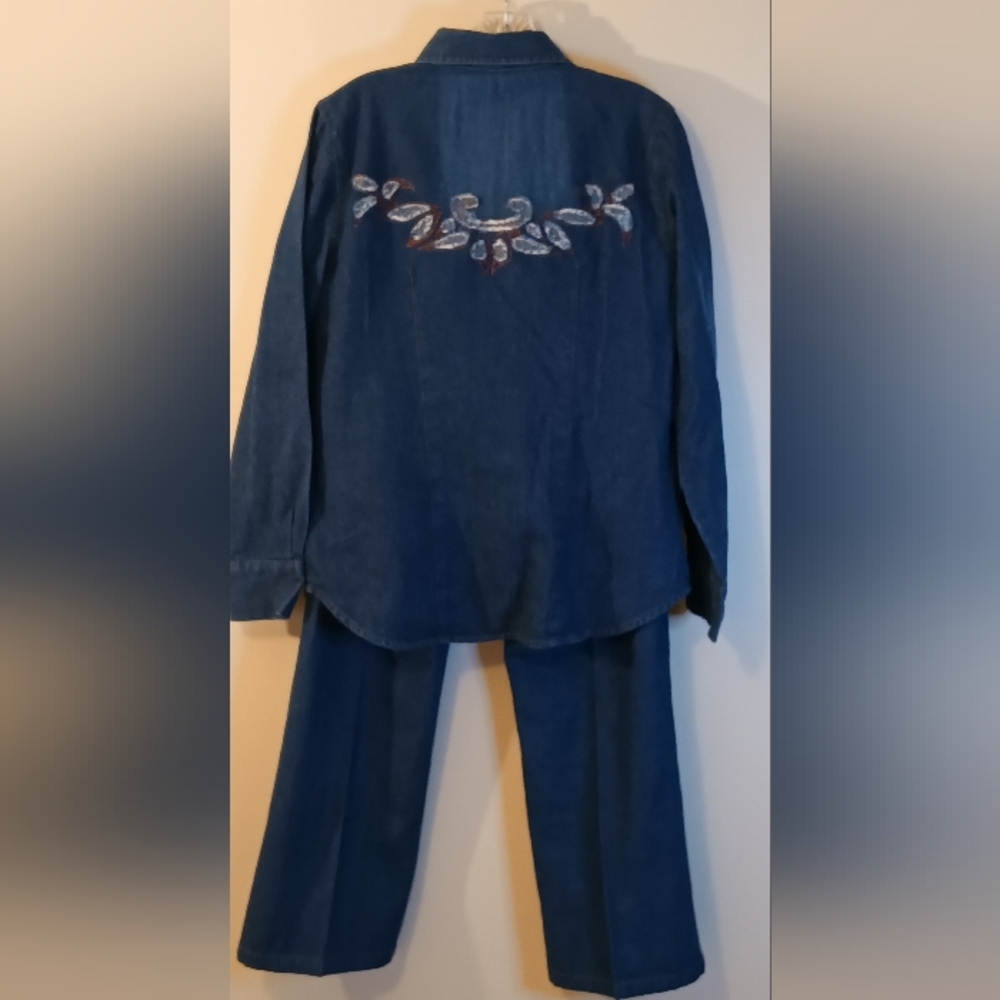 Vintage Forenza Denim Suit - Picture 2 of 10